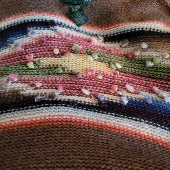 Vintage Handknitted Ralph Lauren southwestern blanket cardigan/coat - Picture 6 of 9